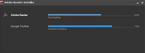 Installation Progress Bars